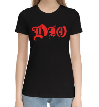 Женская Хлопковая футболка Dio