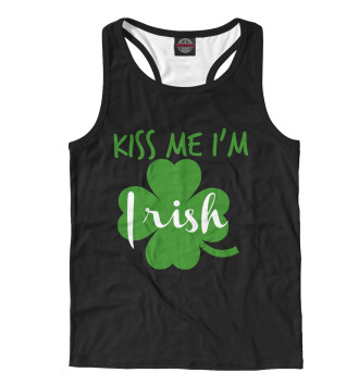 Мужская Борцовка Kiss me I'm Irish