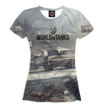 Футболка для девочек World of Tanks