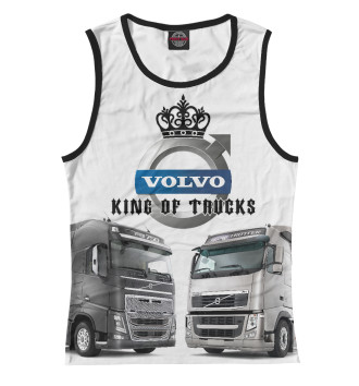 Женская Майка VOLVO - король грузовиков