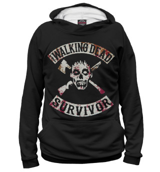 Мужское худи The Walking Dead - Survivor