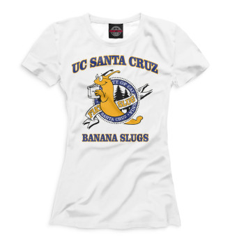 Женская Футболка UC Santa Cruz Banana Slugs