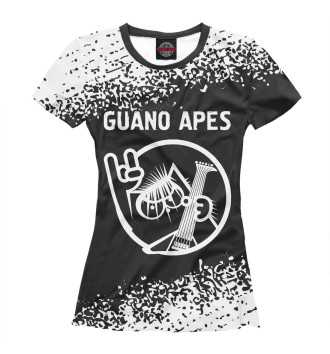 Женская Футболка Guano Apes + Кот