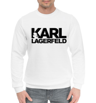 Мужской Хлопковый свитшот Karl Lagerfeld