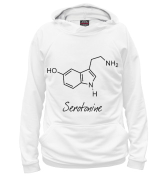 Худи для девочек Химия серотонин