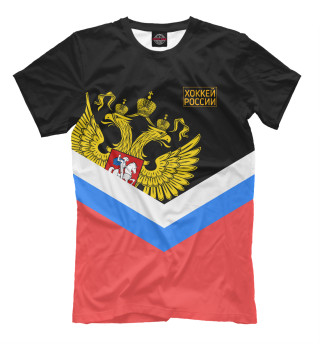 Мужская футболка Хоккей России