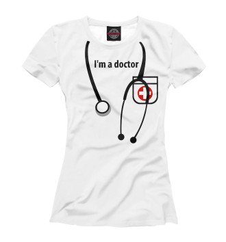 Футболка для девочек Я доктор