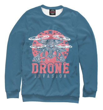 Свитшот для девочек Drone invasion