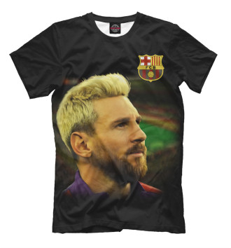 Мужская Футболка Messi king Leo