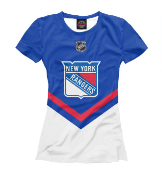 Женская Футболка New York Rangers