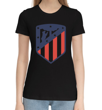 Женская Хлопковая футболка Atletico Madrid