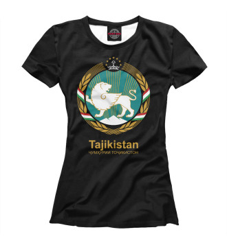Футболка для девочек Таджикистан
