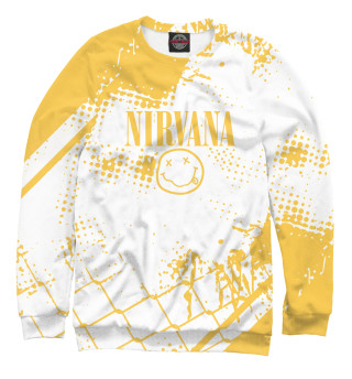 Мужской свитшот Nirvana (yellow)