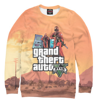 Мужской Свитшот Grand Theft Auto | GTA