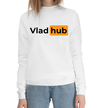 Женский Хлопковый свитшот Vlad + Hub