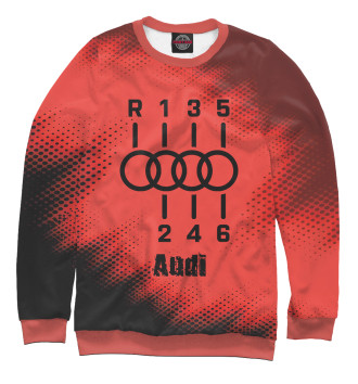 Мужской Свитшот Audi - Коробка | Audi | Абстракция