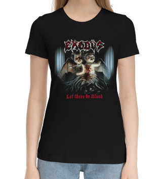 Женская Хлопковая футболка Exodus