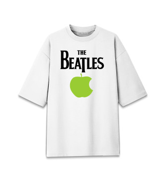 Мужская Хлопковая футболка оверсайз The Beatles
