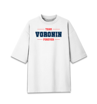Женская Хлопковая футболка оверсайз Team Voronin