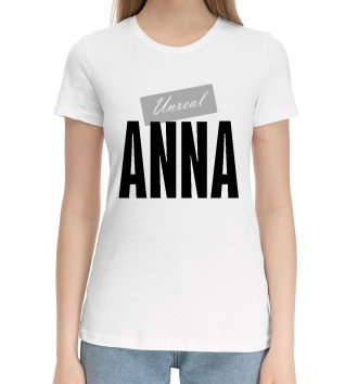 Женская Хлопковая футболка Анна