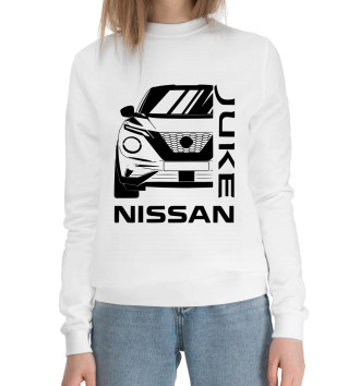 Женский Хлопковый свитшот Nissan Juke