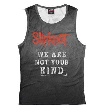 Майка для девочек Slipknot - we are not your kind
