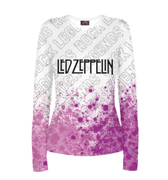 Женский Лонгслив Led Zeppelin Rock Legends (purple)