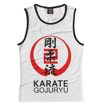 Женская Майка Karate Gojuryu