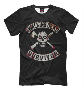 Мужская футболка The Walking Dead - Survivor