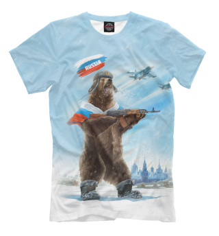 Русский медведь с калашом