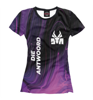 Женская футболка Die Antwoord Violet Plasma