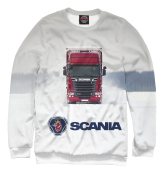 Женский Свитшот Winter Scania