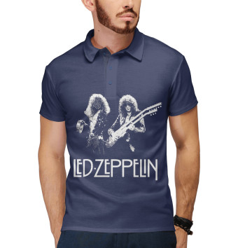 Мужское Поло Led Zeppelin