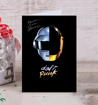 Открытка Daft Punk