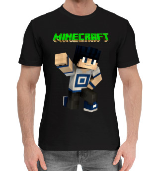 Женская хлопковая футболка Minecraft