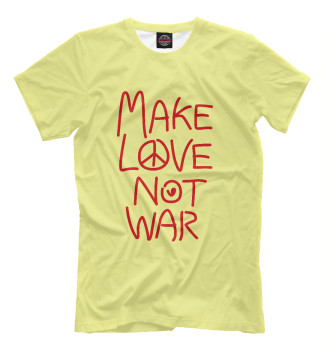 Футболка для мальчиков Make Love Not War