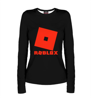 Женский лонгслив Roblox Logo