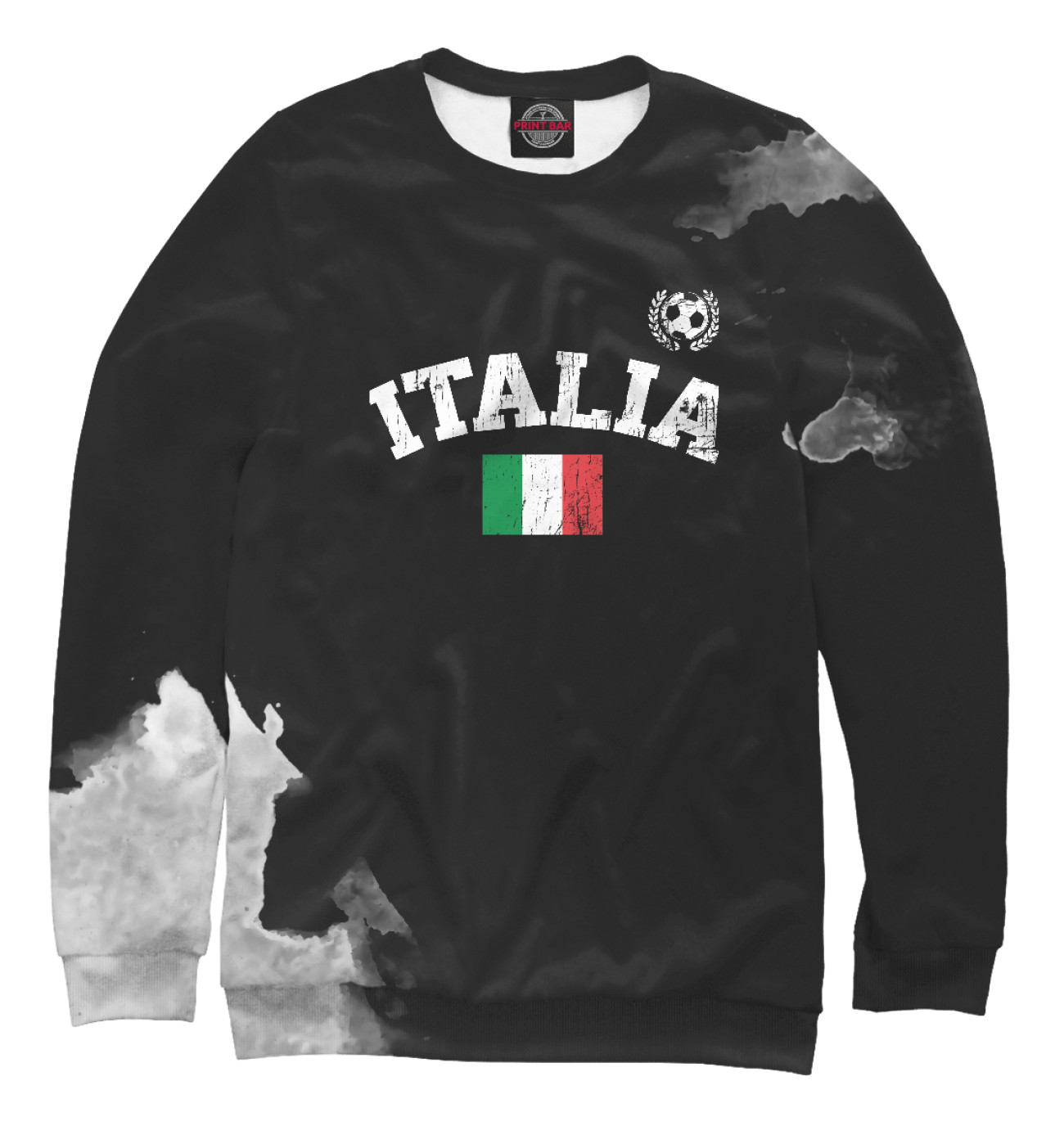 Мужской Свитшот Italia Soccer, артикул: FTO-183985-swi-2