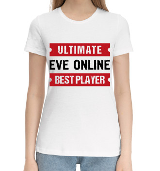 Женская Хлопковая футболка EVE Online Ultimate