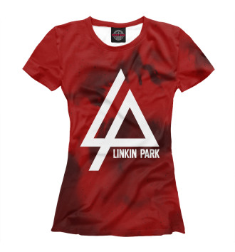 Женская Футболка Linkin park abstract collection 2018