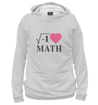 Худи для мальчиков Я люблю Математику