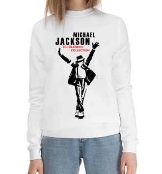 Женский Хлопковый свитшот Michael Jackson