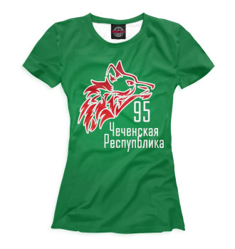 Женская Футболка Чечня