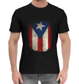 Мужская Хлопковая футболка Пуэрто-Рико