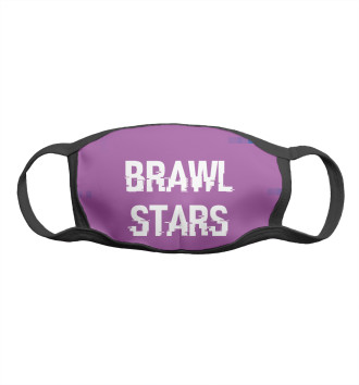 Маска для девочек Brawl Stars Glitch (пурпур)