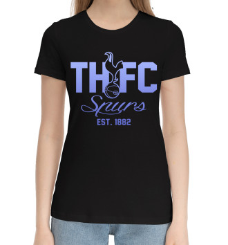 Женская Хлопковая футболка Тоттенхэм