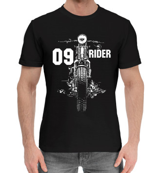 Мужская Хлопковая футболка 09 rider