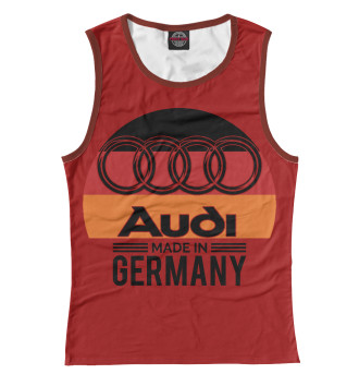Женская Майка Audi - сделано в Германии