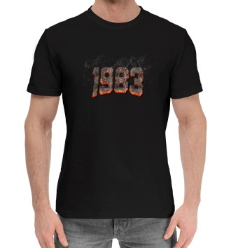 Мужская Хлопковая футболка 1983