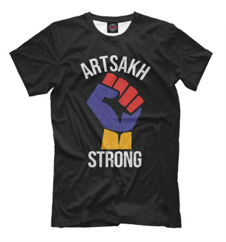 Мужская Футболка Strong Artsakh